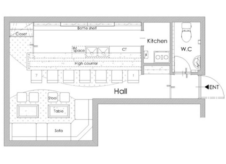 神戸市中央区下山手通の店舗・リース店舗
