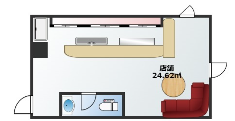 神戸市中央区加納町の店舗・居抜き店舗